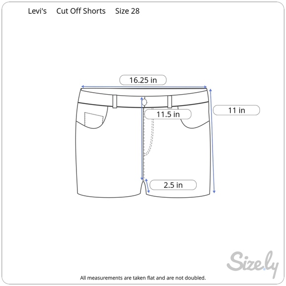 [Levi’s] Black High Rise Distressed Cutoff Shorts - Picture 6 of 6